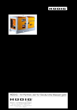 डीजल पावर जनरेटर Hüdig Step 30 Kompakt