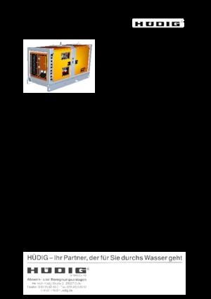 डीजल पावर जनरेटर Hüdig Step 40 Kompakt