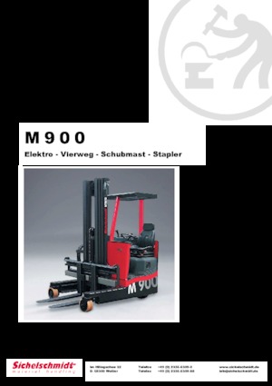 इलेक्ट्रिक मल्टीडायरेक्शनल फोर्कलिफ्ट Sichelschmidt M 925 ASM