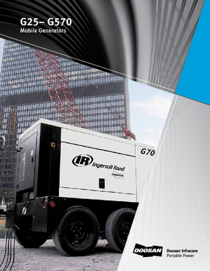 डीजल पावर जनरेटर Ingersoll-Rand G 40