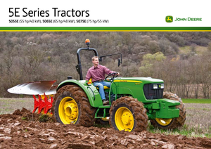2WD ट्रैक्टर John Deere 5055E