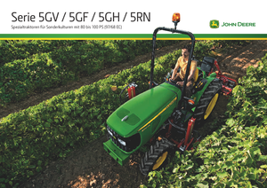 2WD ट्रैक्टर John Deere 5100 GF