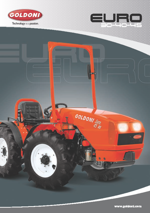 2WD ट्रैक्टर Goldoni Euro 40 RS EVO