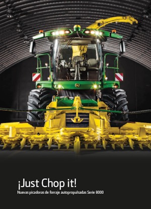 2WD फोरेज हार्वेस्टर John Deere 8100