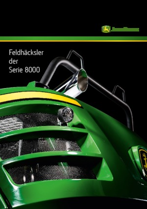 2WD फोरेज हार्वेस्टर John Deere 8600