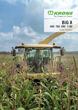 2WD फोरेज हार्वेस्टर Krone BiG X 1180