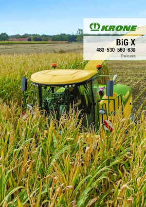 2WD फोरेज हार्वेस्टर Krone BiG X 480