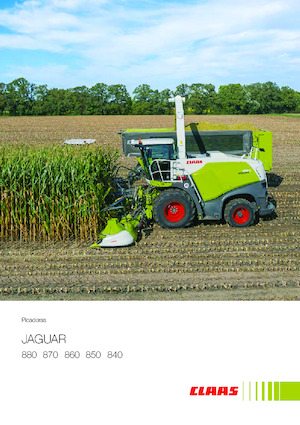 4WD फोरेज हार्वेस्टर Claas Jaguar 850