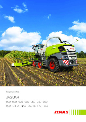 2WD फोरेज हार्वेस्टर Claas Jaguar 930