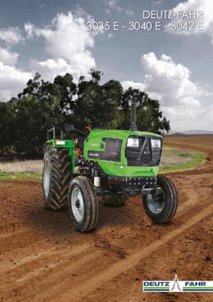 2WD ट्रैक्टर DEUTZ-FAHR 3040 E