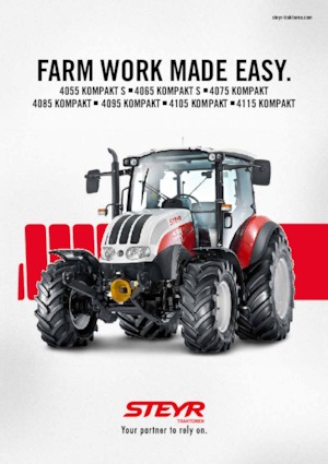 2WD ट्रैक्टर Steyr 4055 Kompakt S Komfort