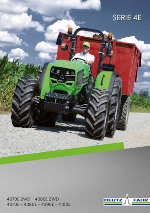 2WD ट्रैक्टर DEUTZ-FAHR 4080 E