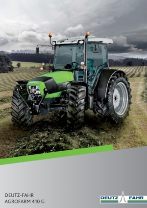 4WD ट्रैक्टर DEUTZ-FAHR Agrofarm G 410