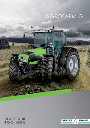 2WD ट्रैक्टर DEUTZ-FAHR Agrofarm G 410