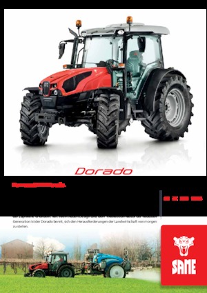 4WD ट्रैक्टर SAME Dorado 90.4 