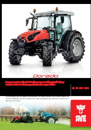 4WD ट्रैक्टर SAME Dorado 90.4 