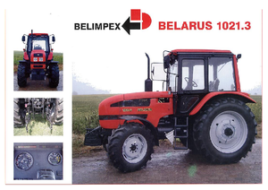 4WD ट्रैक्टर Belarus 1021.3