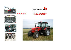 4WD ट्रैक्टर Belarus 1523.3