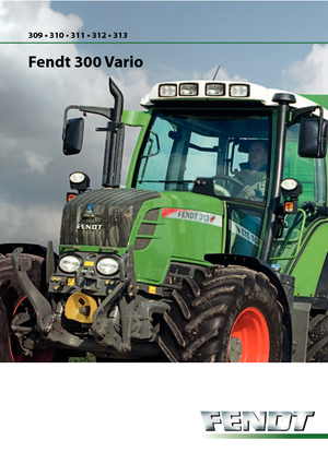 4WD ट्रैक्टर Fendt 310 Vario