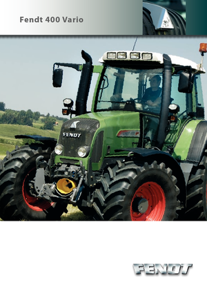 4WD ट्रैक्टर Fendt 413 Vario