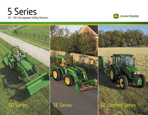 4WD ट्रैक्टर John Deere 5065E