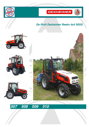 4WD ट्रैक्टर Dexheimer 509 Si