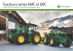 4WD ट्रैक्टर John Deere 6100 MC