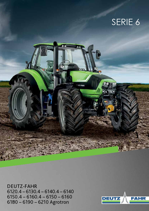 4WD ट्रैक्टर DEUTZ-FAHR 6140.4 Agrotron