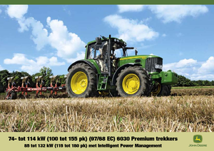 4WD ट्रैक्टर John Deere 6830 Premium