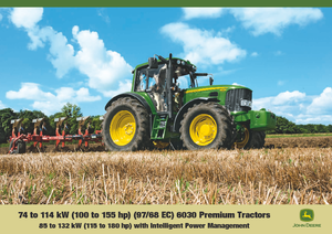 4WD ट्रैक्टर John Deere 6830 Premium