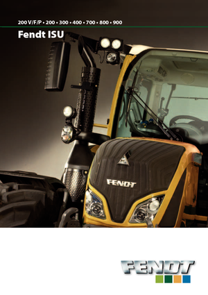4WD ट्रैक्टर Fendt 210 F Vario