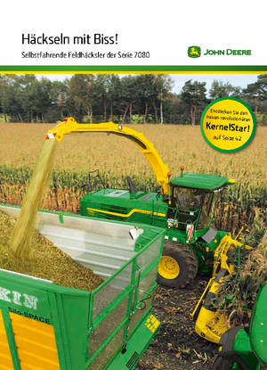 4WD फोरेज हार्वेस्टर John Deere 7780