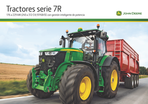 4WD ट्रैक्टर John Deere 7290 R