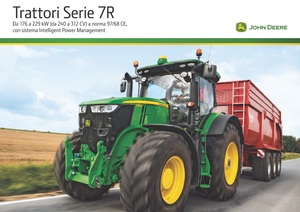 4WD ट्रैक्टर John Deere 7290 R