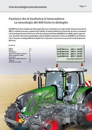 4WD ट्रैक्टर Fendt 822 Vario SCR