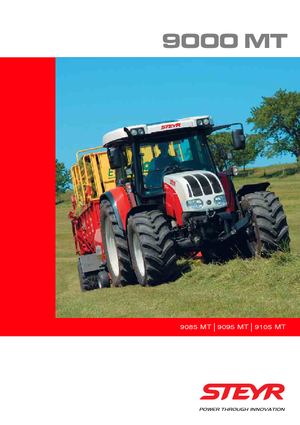 4WD ट्रैक्टर Steyr 9095 MT Basis