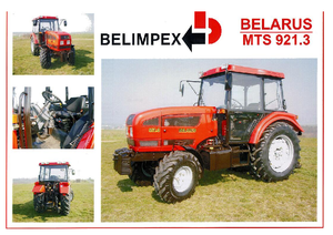 4WD ट्रैक्टर Belarus 921.3