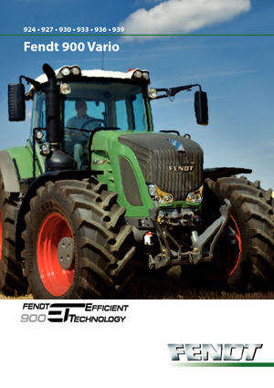 4WD ट्रैक्टर Fendt 933 Vario