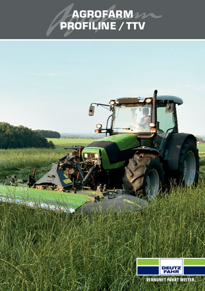 4WD ट्रैक्टर DEUTZ-FAHR Agrofarm 430 TTV