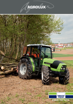 4WD ट्रैक्टर DEUTZ-FAHR Agrolux 320