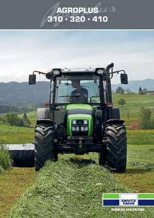 4WD ट्रैक्टर DEUTZ-FAHR Agroplus 320 GS DT