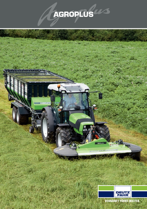 4WD ट्रैक्टर DEUTZ-FAHR Agroplus 320 GS DT