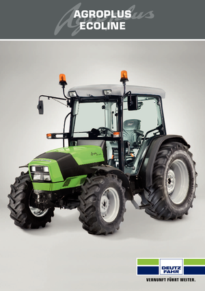 4WD ट्रैक्टर DEUTZ-FAHR Agroplus 310 Ecoline DT