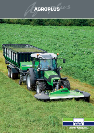 4WD ट्रैक्टर DEUTZ-FAHR Agroplus 315 DT