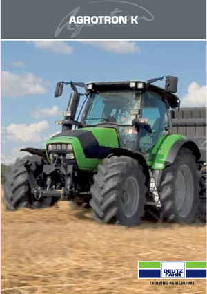 4WD ट्रैक्टर DEUTZ-FAHR Agrotron K 430 Profiline DCR