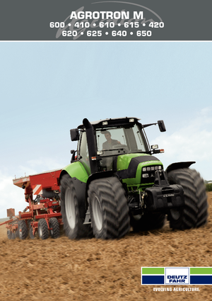 4WD ट्रैक्टर DEUTZ-FAHR Agrotron M 650 DCR