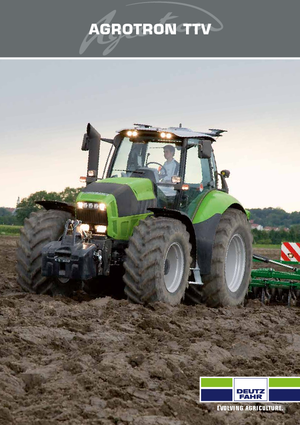 4WD ट्रैक्टर DEUTZ-FAHR Agrotron TTV 610 DCR