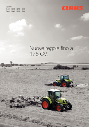 4WD ट्रैक्टर Claas Arion 540