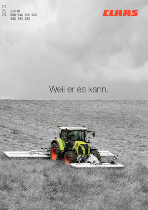 4WD ट्रैक्टर Claas Arion 650 CMatic