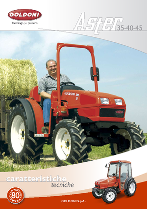 4WD ट्रैक्टर Goldoni Aster 45